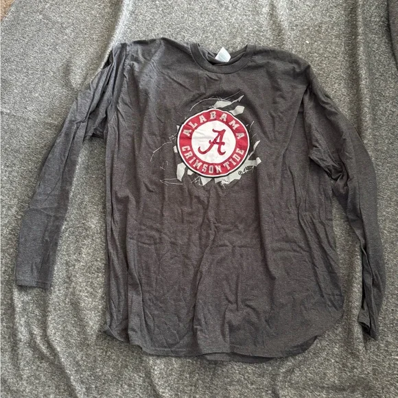 Gray Alabama Graphic T-Shirt - Picture 1 of 3